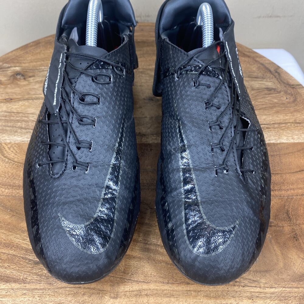Nike Phantom GT2 Academy Flyease Shadow Pack Mens Black Red Size 7 Soccer Cleats - Picture 4 of 9
